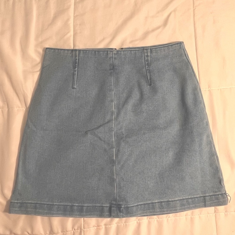Forever 21 Denim pencil mini skirt